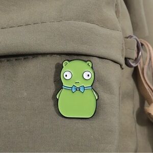 1pc Cute Bob's Burgers Kuchi Kopi Enamel Pin